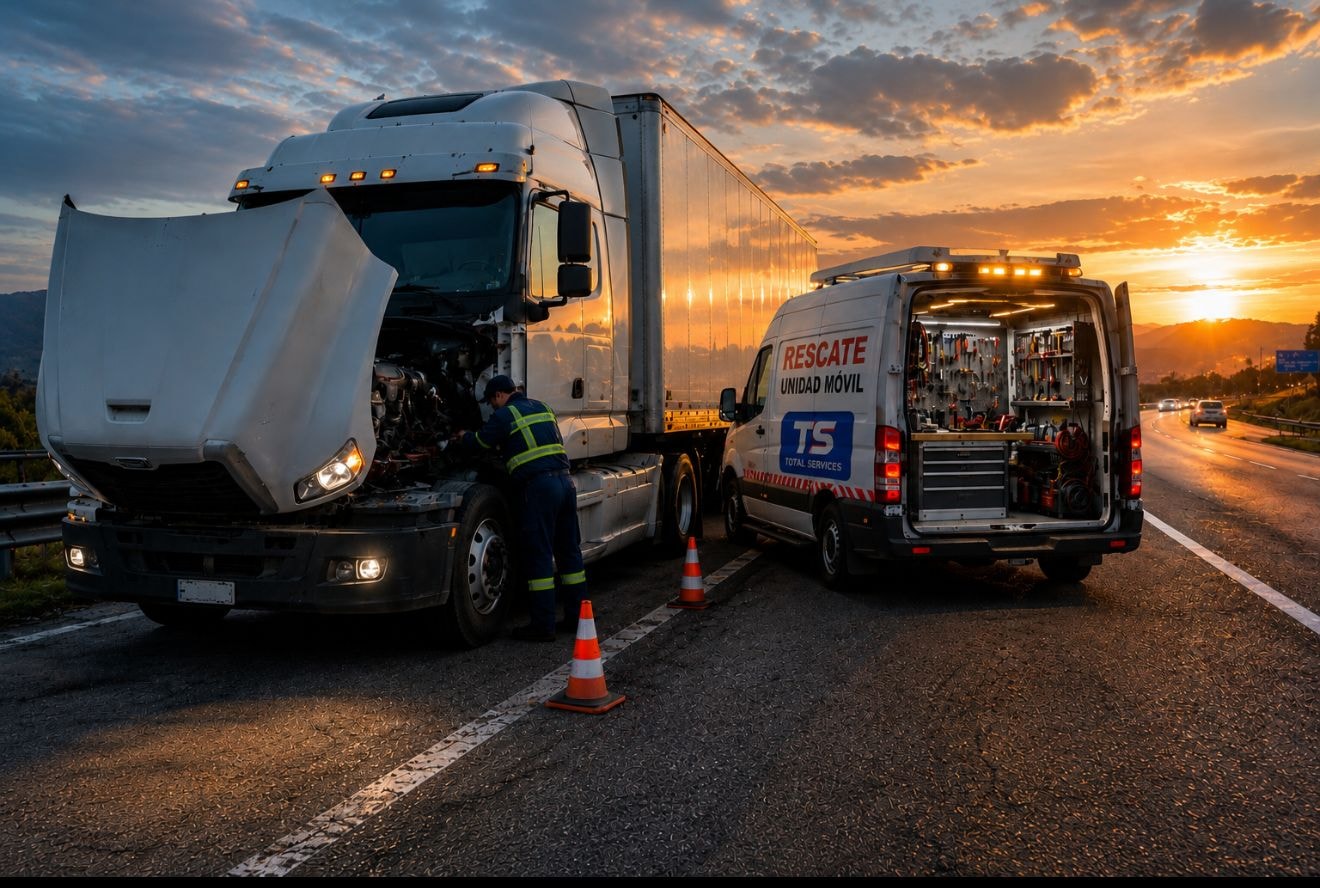 Rescate carretero Total Services